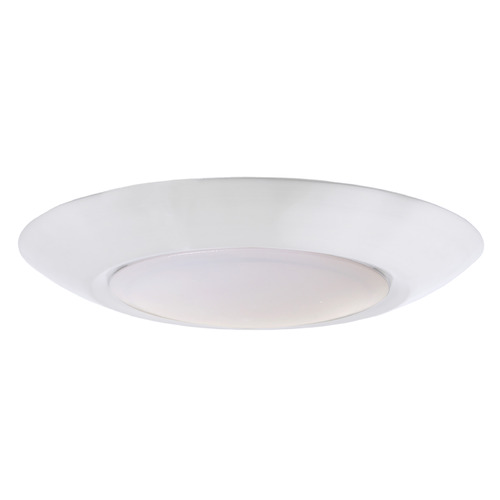LED Flush Mount in White by Craftmade Lighting