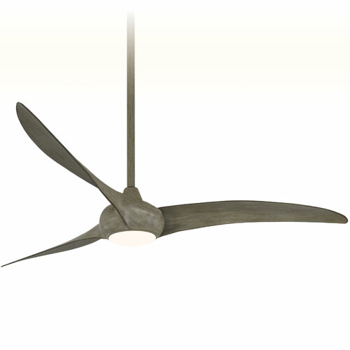 Light Wave 65-Inch LED Fan in Driftwood by Minka Aire