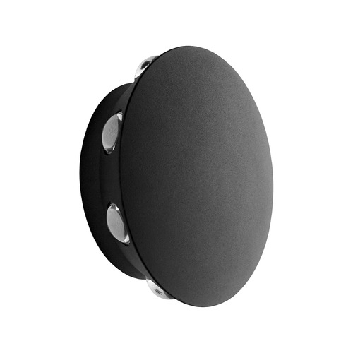 Rickie Outdoor LED Wall Light in Black by Oxygen Lighting