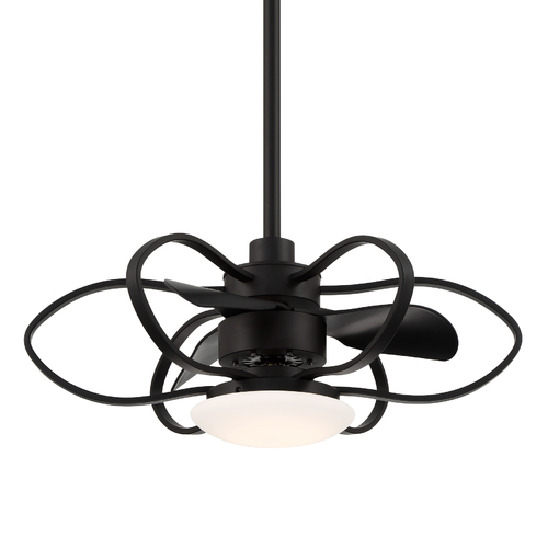 Minka Aire Gordon Aire-Delier 29-Inch LED Fan in Coal by Minka Aire F633L-CL