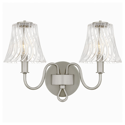 Quoizel Lighting Mckinney Brushed Nickel Bathroom Light