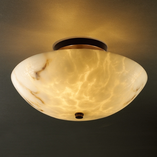 Justice Design Group Lumenaria Collection Semi-Flushmount Light