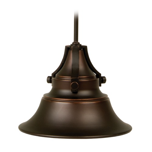 Union Oiled Bronze Gilded Outdoor Hanging Light by Craftmade Lighting