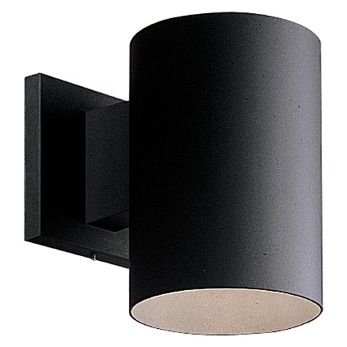 Cylinder Black LED Outdoor Wall Light by Progress Lighting