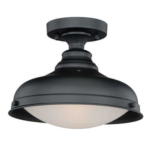 Keenan Oil Rubbed Bronze Semi-Flush Mount by Vaxcel Lighting