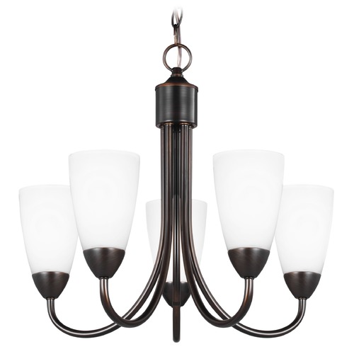 Seville 5-Light Bronze Chandelier by Generation Lighting