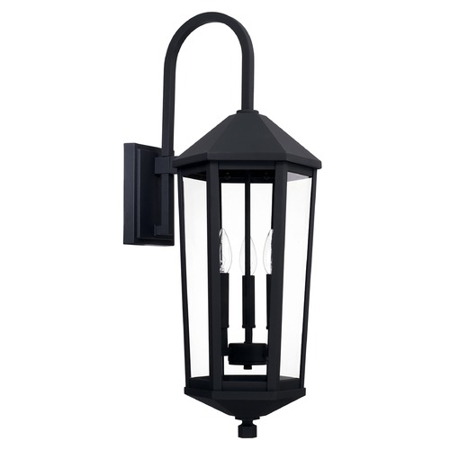 Capital Lighting Ellsworth 29-Inch Outdoor Wall Light in Black by Capital Lighting 926931BK