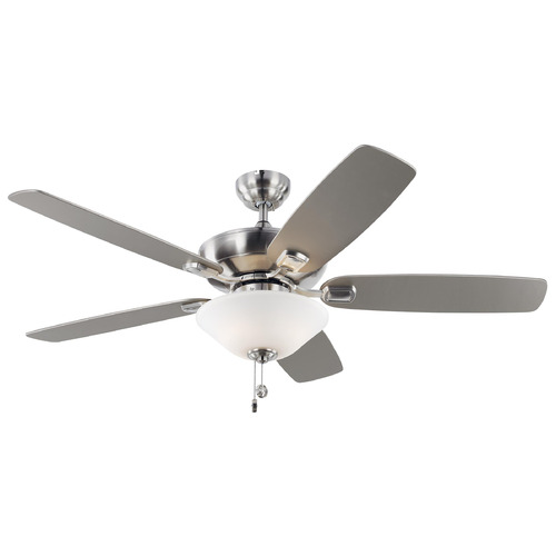 Generation Lighting Fan Collection Colony 52 LED Matte White LED Ceiling Fan by Generation Lighting Fan Collection 5COM52BSD-V1