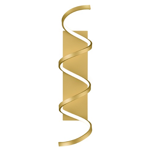 Synergy Antique Brass LED Sconce by Kuzco Lighting