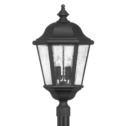 Hinkley Edgewater 12V X-Large Post Lantern in Black by Hinkley Lighting 1677BK-LV