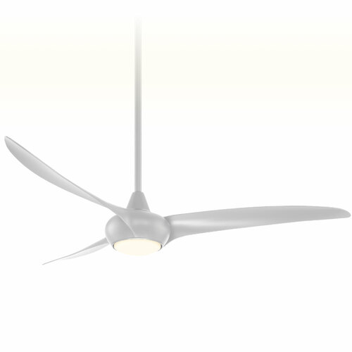 Light Wave 65-Inch LED Fan in Silver by Minka Aire