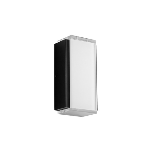 Helio Small Outdoor LED Wall Light in Black by Oxygen Lighting