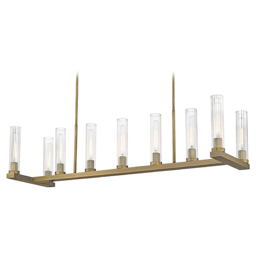 Beau Rubbed Brass Linear Light by Z-Lite
