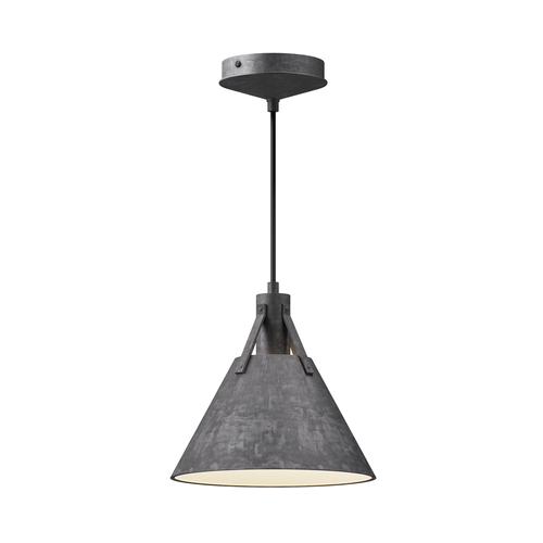 Alora Lighting Alora Lighting Archer Steel Mini-Pendant Light with Conical Shade PD584510SL