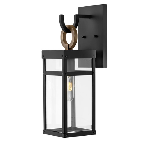 Porter 18.50-Inch LED Outdoor Wall Light in Black by Hinkley Lighting