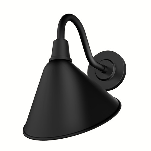 Hunter Fan Company Hunter Fan Company Cassius Matte Black Barn Light 46010
