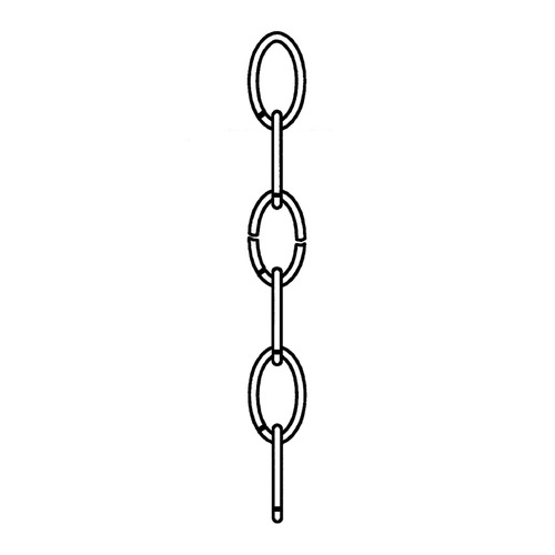 Generation Lighting 72-Inch Replacement Chain in Antique Brushed Nickel by Generation Lighting 9100-965