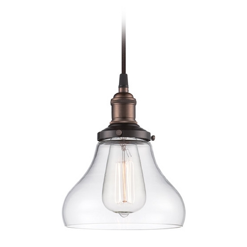 Mini Pendant in Rustic Bronze by Nuvo Lighting