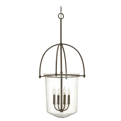 Hinkley Clancy 19.25-Inch Wide Pendant in Buckeye Bronze by Hinkley Lighting 3034KZ