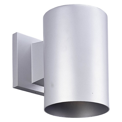 Cylinder Metallic Gray LED Outdoor Wall Light by Progress Lighting