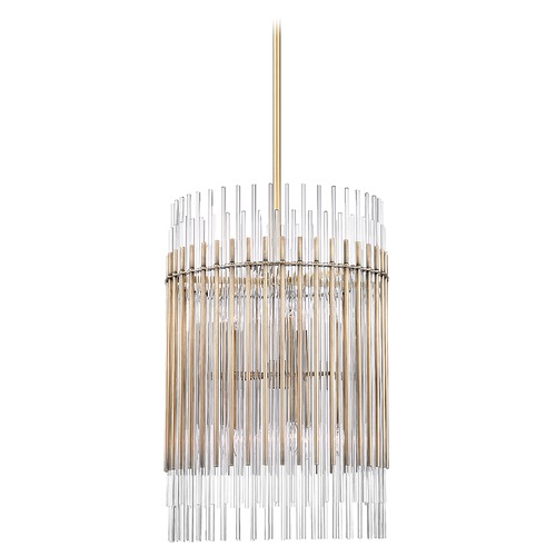 Hudson Valley Lighting Wallis Aged Brass Pendant by Hudson Valley Lighting 6320-AGB