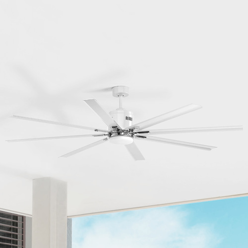 Vast White LED Ceiling Fan by Progress Lighting