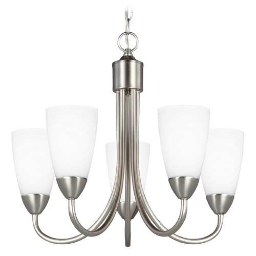 Generation Lighting Seville Brushed Nickel 5-Light Chandelier by Generation Lighting 3120205-962