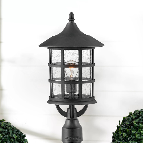 Freeport 20.50-Inch Textured Black Post Light by Hinkley Lighting