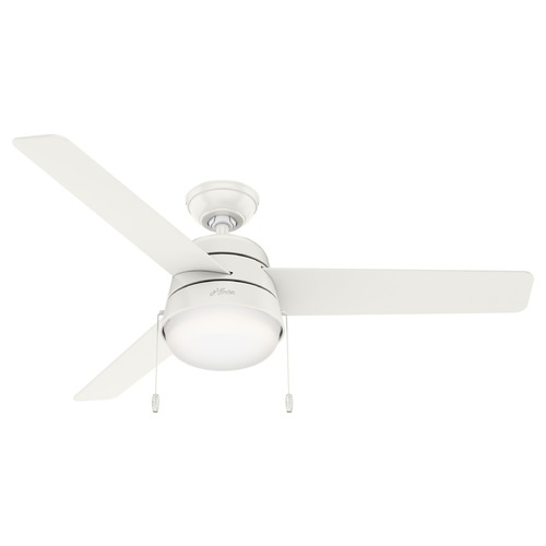 Hunter Fan Company 52-Inch Aker Fan in Fresh White by Hunter Fan Company 50378