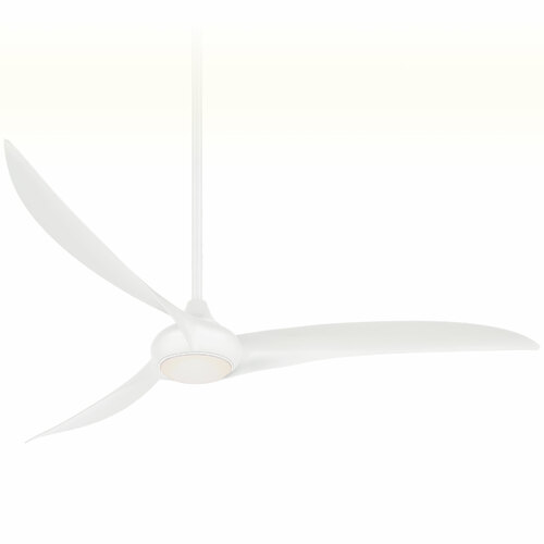 Minka Aire Light Wave 65-Inch LED Fan in White by Minka Aire F848-WH