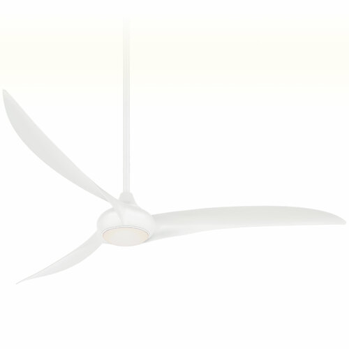 Light Wave 65-Inch LED Fan in White by Minka Aire