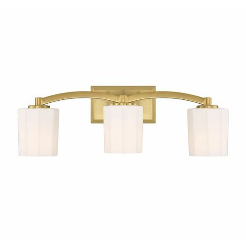 Savoy House Whitney 24-Inch Bath Light in Warm Brass by Savoy House 8-7710-3-322