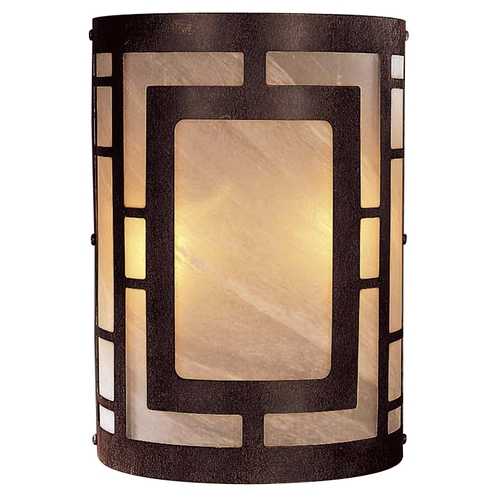 Modern Sconce Wall Light in Nutmeg by Minka Lavery