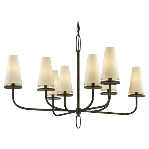 Troy Lighting Marcel Pompeii Bronze Chandelier by Troy Lighting F6296