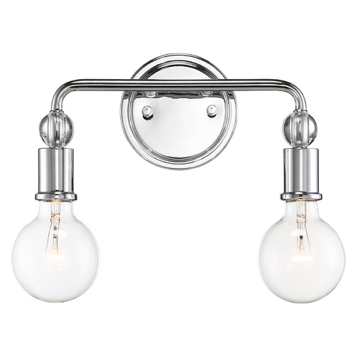 Nuvo Lighting Bounce Polished Nickel Bathroom Light by Nuvo Lighting 60/6562