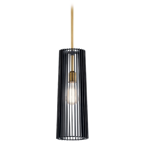 Kichler Lighting Linara 17.75-Inch High Black Pendant by Kichler Lighting 44169BK