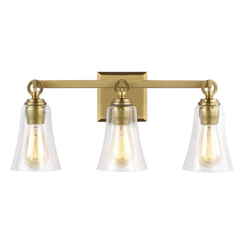 Monterro 22-Inch Burnished Brass Vanity Light by Visual Comfort Studio