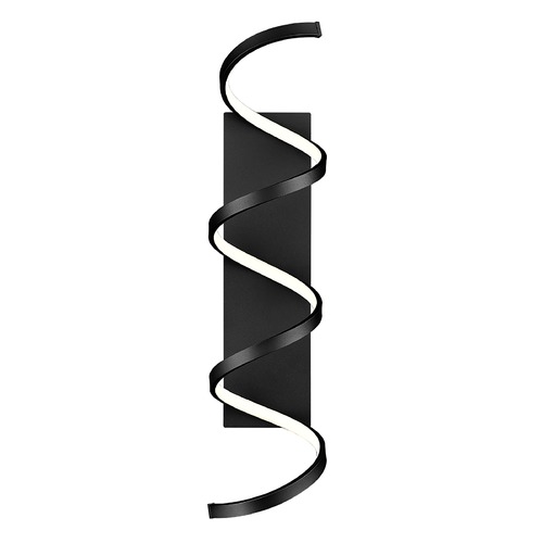 Synergy Black LED Sconce by Kuzco Lighting