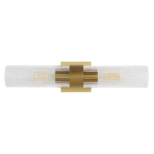 Visual Comfort Studio Collection Chapman & Myers Geneva Burnished Brass Sconce