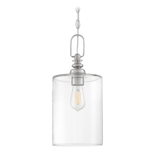 Dardyn Brushed Polished Nickel Mini Pendant by Craftmade Lighting