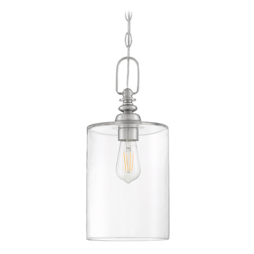 Craftmade Lighting Dardyn Brushed Polished Nickel Mini Pendant by Craftmade Lighting 49891-BNK-C