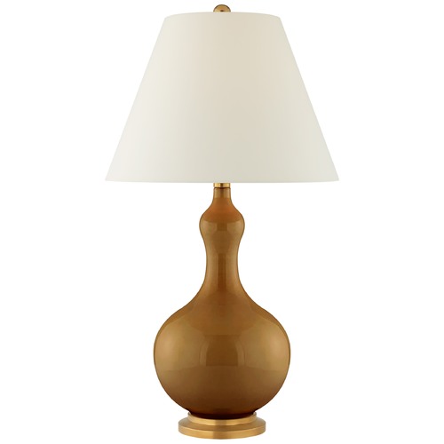 Visual Comfort Signature Collection Christopher Spitzmiller Addison Lamp in Dark Honey by Visual Comfort Signature CS3602DKHPL
