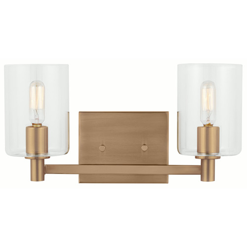 Visual Comfort Studio Collection Visual Comfort Studio Collection Fullton Satin Brass Bathroom Light 4464202-848