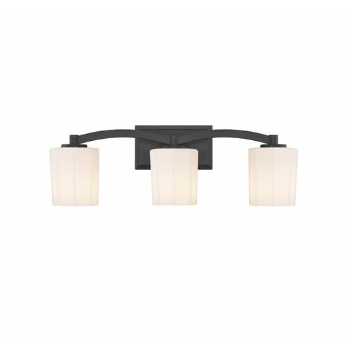 Whitney 24-Inch Bath Light in Matte Black by Savoy House