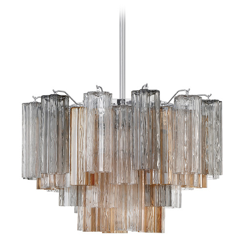 Crystorama Lighting Crystorama Lighting Addis Polished Chrome Chandelier ADD-308-CH-AU