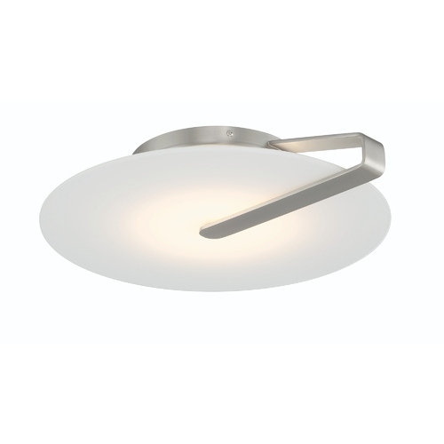 Nuvola 17-Inch LED Flush Mount in Satin Nickel by Eurofase