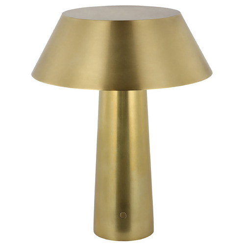 Visual Comfort Modern Collection Sean Lavin Sesa Hand Rubbed Antique Brass LED Accent Lamp