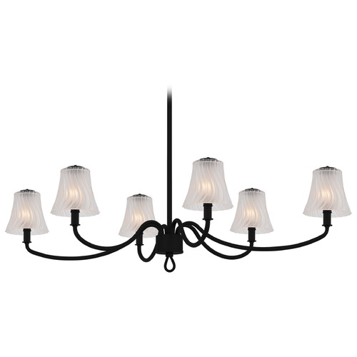 Quoizel Lighting Mckinney Matte Black Island Light