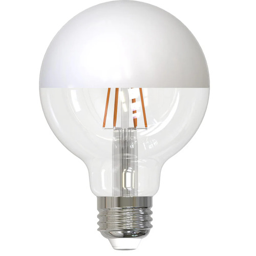 5W G25 2700K Half White E26 Base LED Light Bulb by Bulbrite