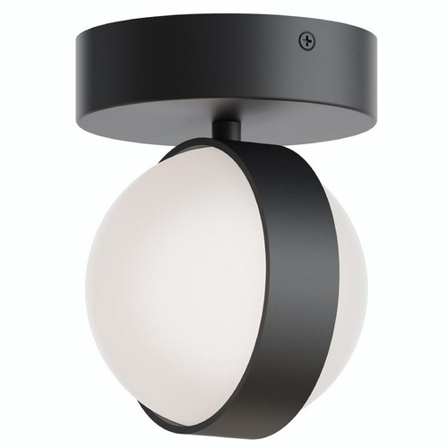 Afx Lighting Verona Black LED Semi-Flushmount Light